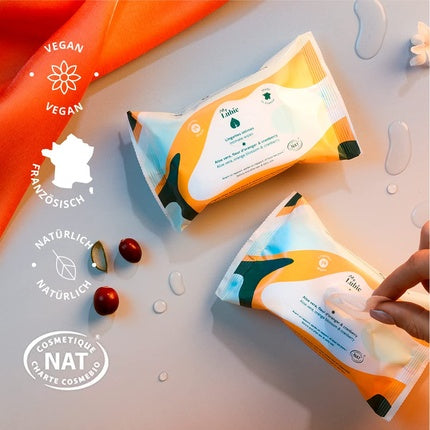 Șervețele Intime My Lubie - Natural Soothing, Cranberry, Orange Blossom și Aloe Vera, 14 buc