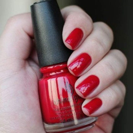 Lac de unghii, China Glaze, Salsa, roșu