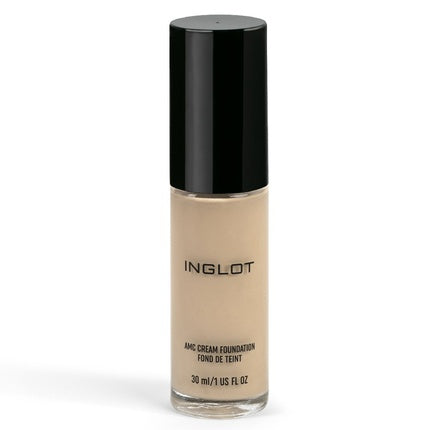Fond de ten cremă Inglot AMC Cream Foundation Lw600, 30 ml, bej deschis