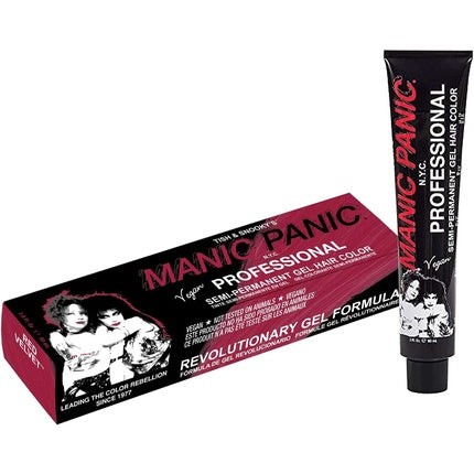 Vopsea păr, Manic Panic, semi-permanentă, roșu, 90ml
