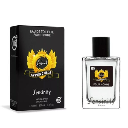 Eau de Toilette Invincible Black pentru bărbați de la Yesensy
