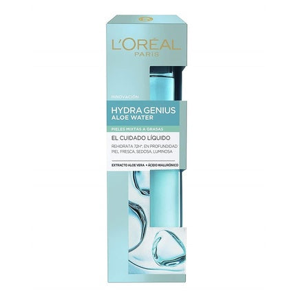 Serum Hidratant L'Oréal Paris Hydra Genius Aloe Water pentru Piele Combinată și Grasă