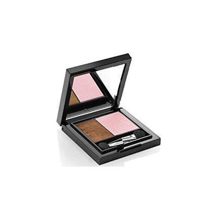 Paletă ochi Chen Yu Glamour Eye Shadow Duo 119, roz și maro, oglindă, pensulă inclusă