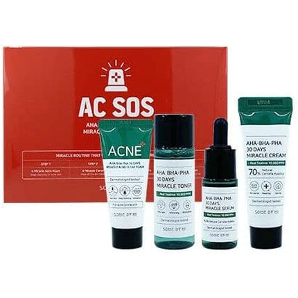 Set tratament acnee, Some By Mi, Miracle AC SOS, editie limitata