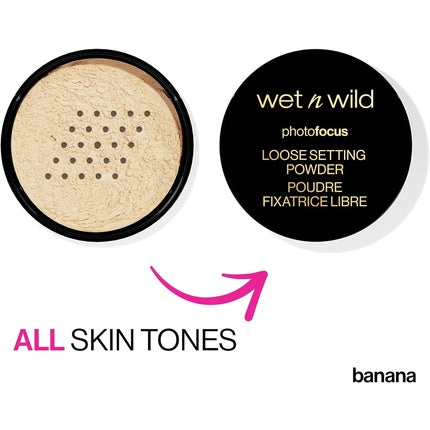 Pudră Fixare, Wet 'N Wild, Photo Focus, nuanța Banana, 20g