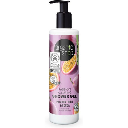 Gel de duș, Organic Shop, Passion Alluring, 280ml
