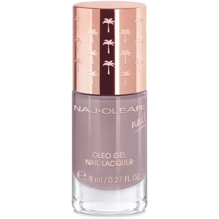 Lac de unghii Naj Oleari Oleo Gel, 8 ml, culoare lila, capac argintiu
