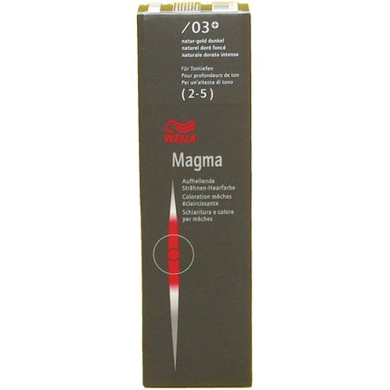 Wella Magma By Blondor Pigmented Lightener Hair Colour Gold Cendre 120ml