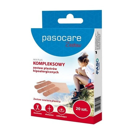 Pasocare Set plastre, Paso-Trading, 20 bucăți, hipoalergenic