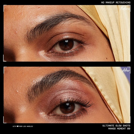 Fard de pleoape lichid, NYX, Ultimate Glow, maro