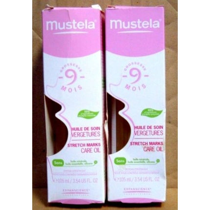 Ulei Corp Mustela 9 Luni, 105ml, Roz