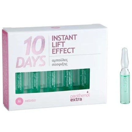 Serum Anti-îmbătrânire Panthenol Extra, Efect Instant Lift, 10 Ampulețe x 2ml