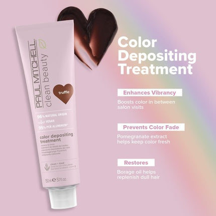 Tratament Colorant Păr, Paul Mitchell, Clean Beauty, Truffle, 150ml