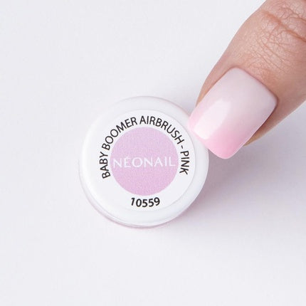 Néonail Baby Boomer Airbrush Pink, 10g, pudră pentru unghii
