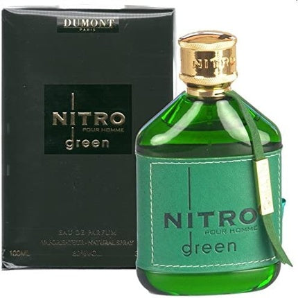Eau de parfum Dumont Nitro Green Pour Homme 100ml