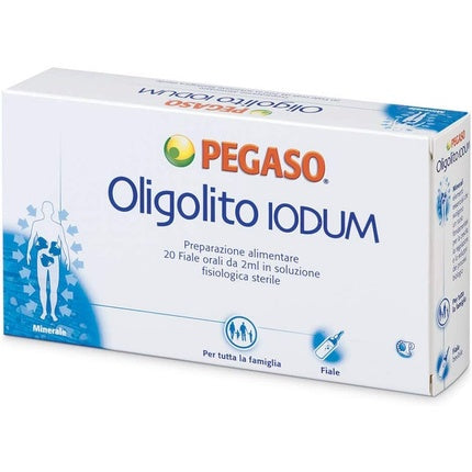 Oligolito Iodum, Pegaso, fiale orale, iod, 20x2ml