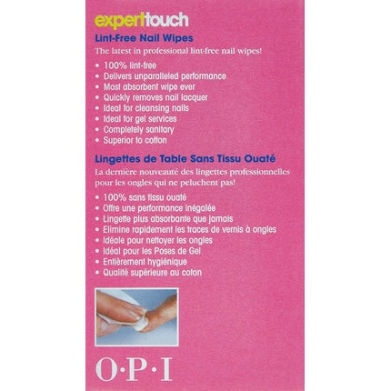 Șervețele Unghii, OPI, Expert Touch, Roz