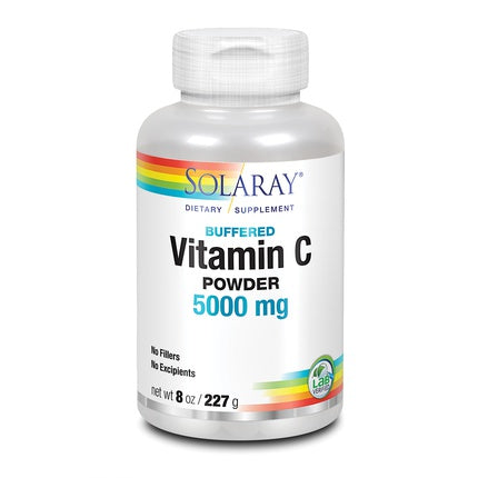 Pulbere Vitamina C neacidă, Solaray, 227 g