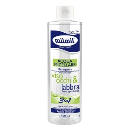 Apa Micelară Mil Mil, cu Apă de Trandafir și Mușețel, 500ml