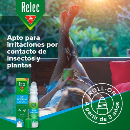 Roll On insecte, Relec, 15ml, pentru copii și adulți