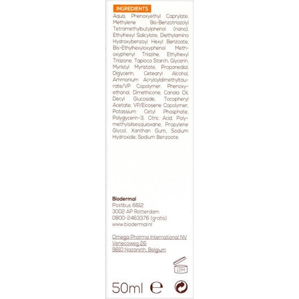 Cremă Solară, Bioderma, SPF 50, Piele Sensibilă, 50ml