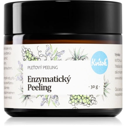Scrub Enzimatic pentru Față, Kvitok, 30 ml