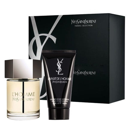 Set Parfum Yves Saint Laurent L'Homme, EDT Spray 100ml + Gel de duș 50ml