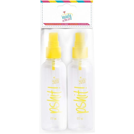 Atomizor Beauty In The Air, 50ml, transparent, capac galben