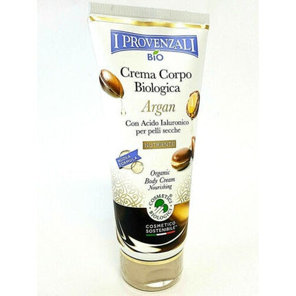 Crema de Corp I Provenzali, Bio Body Cream pentru Piele Uscată cu Argan 200ml