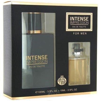 Parfum Barbati, Real Time, Intense, Set 2 Buc, Negru