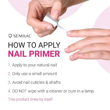 Primer unghii, Semilac, 7ml, transparent
