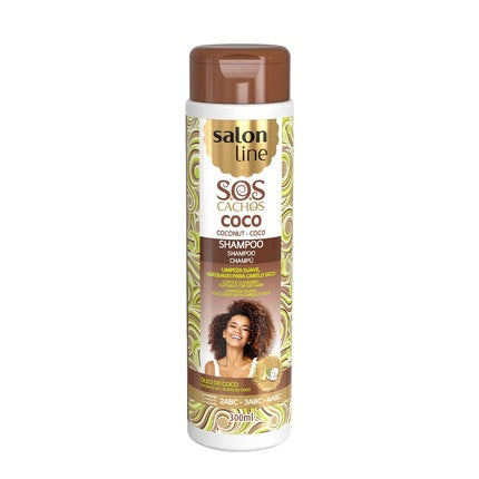 Șampon Salon Line SOS Cocos, tratament profund, 300ml