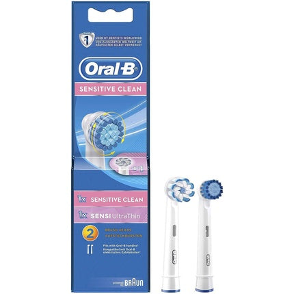 Perii de schimb Oral-B Sensitive Clean & Sensi Ultra-Fine, set 2 buc