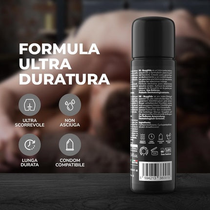 Lubrifiant Intim, Intimateline BoyGlide, pe bază de silicon, negru, 100ml