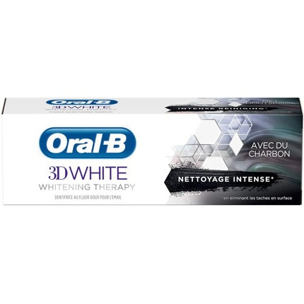 Pastă de dinți Oral-B 3D White Whitening Therapy cu Carbon Activ, 75 ml