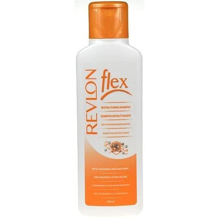 Șampon Revlon Flex Restructuring, 400ml, Alb/Portocaliu
