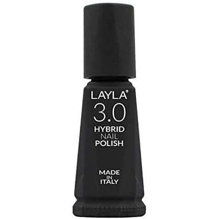Layla Hybrid Nail Polish, 3.0, negru, 7 ml