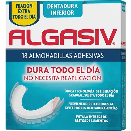 Adeziv proteze dentare, Algasiv, 18 bucăți
