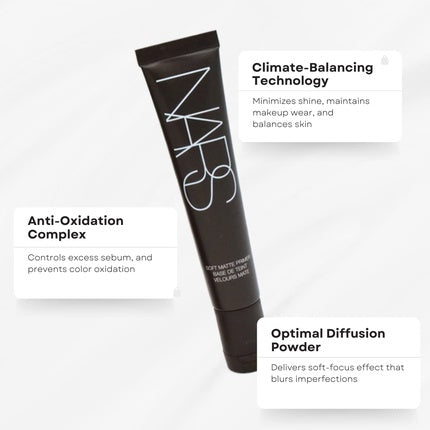 Primer față, Nars, Soft Matte, 30 ml