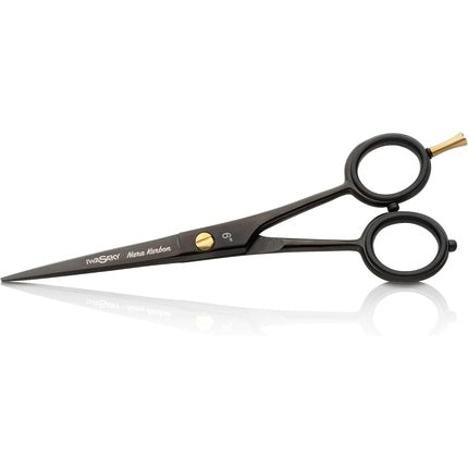 Xanitalia Pro Iwasaki Nara Carbon Cutting Scissors, 6 Inch, Negru