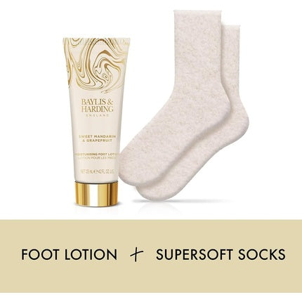 Set Îngrijire Picioare Baylis & Harding, Sosete, Mandarina