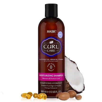 Șampon pentru păr ondulat, Hask, Curl Care, 355ml