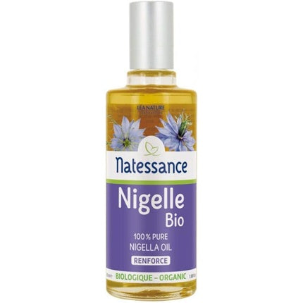 Ulei de Nigella Bio, Natessance, 50ml, ambalaj din sticlă