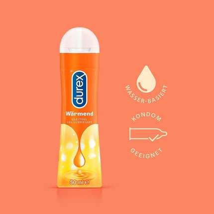 Gel de lubrifiere cu efect termic Durex Play Warming, 50ml