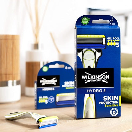 Aparat de ras, Wilkinson Sword, Hydro 5, protecție piele, senzor sensibil