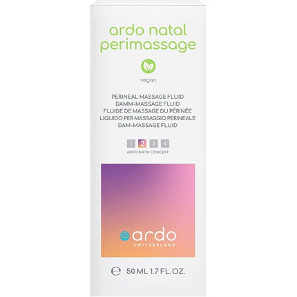 Ulei de masaj perineal Ardo Natal Perimassage, 50 ml, sticlă maro