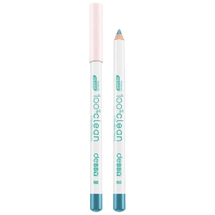 Creion Contur Ochi, Debby, 100% Clean, Culoare Albastru