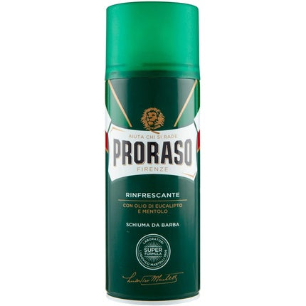 Spumă de bărbierit Proraso Green, 480g