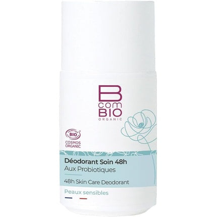 Deodorant Bcombio Organic Skin Care, 48h Probiotice, 50ml