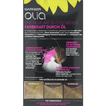 Vopsea de păr Garnier Olia, Medium Blonde (7.0), 160 g